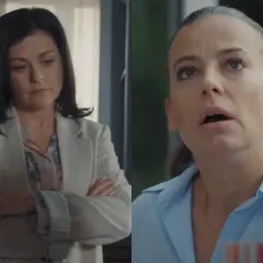 Dwie kobiety w serialu M jak Miłość. Jedna z nich zamyślona, druga zaskoczona. Co dalej z serialem?