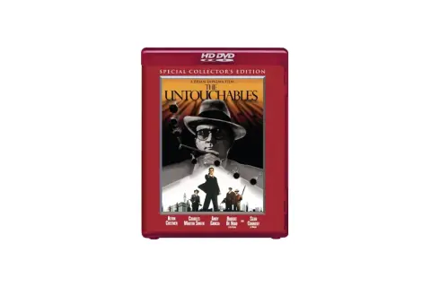 Okładka filmu "Nietykalni" (The Untouchables) w edycji HD DVD.