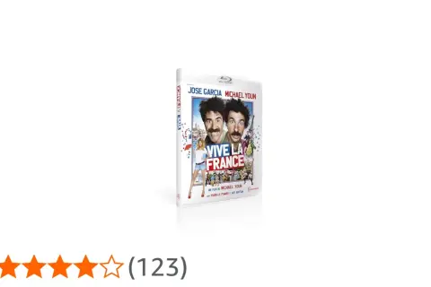 Płyta Blu-ray z filmem "Vive la France" z komikami Josem Garcią i Michaelem Younem.