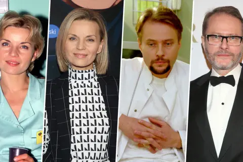 Aktorzy z Na dobre i na złe: Małgorzata Foremniak, Dorota Segda, Cezary Żak i Artur Żmijewski.