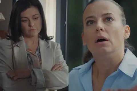 Dwie kobiety w serialu M jak Miłość. Jedna z nich zamyślona, druga zaskoczona. Co dalej z serialem?
