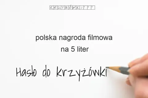 Nagroda dla aktora w krzyżówce? Odpowiedzi i filmowe sekrety