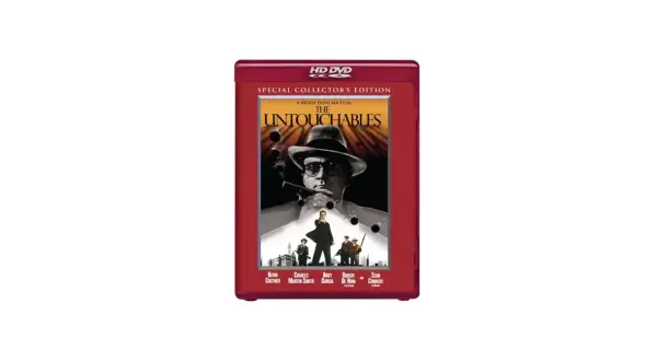 Okładka filmu "Nietykalni" (The Untouchables) w edycji HD DVD.