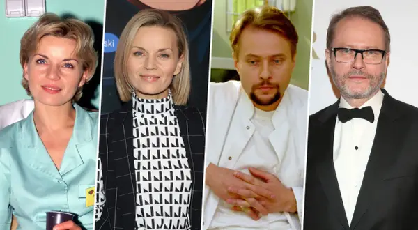 Aktorzy z Na dobre i na złe: Małgorzata Foremniak, Dorota Segda, Cezary Żak i Artur Żmijewski.