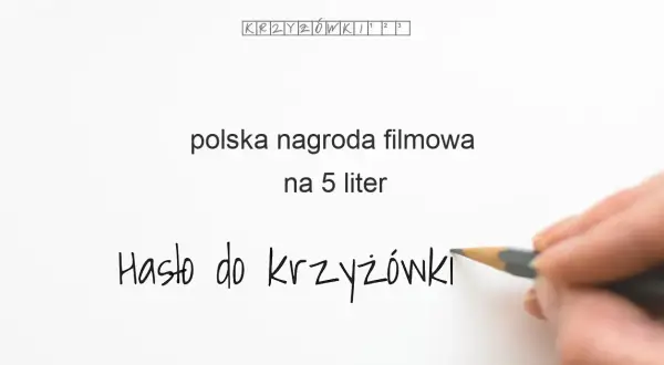 Nagroda dla aktora w krzyżówce? Odpowiedzi i filmowe sekrety