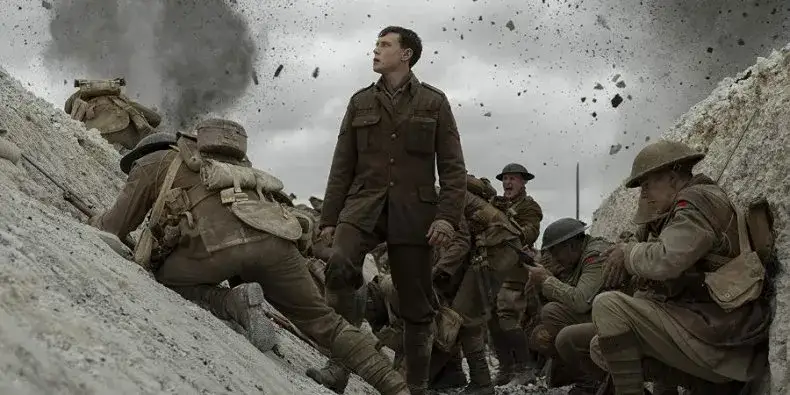 scena z filmu wojennego żołnierze w akcji