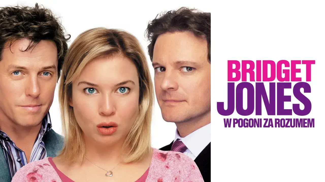 Obsada filmu Bridget Jones w pogoni za rozumem: Hugh Grant, Renée Zellweger i Colin Firth.