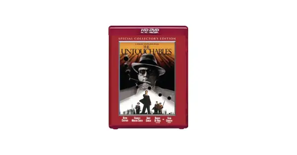 Okładka filmu "Nietykalni" (The Untouchables) w edycji HD DVD.